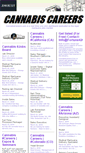 Mobile Screenshot of cannabiscareers.com